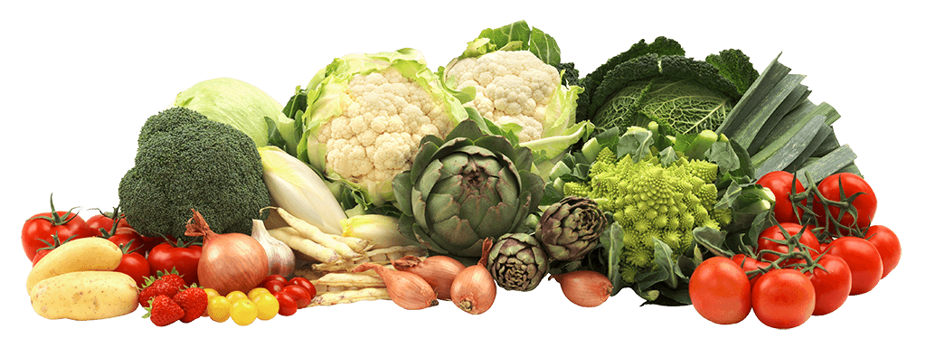 fruits et légumes produits par la coopérative de légumes Sica